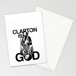 Clapton Is God Eric Clapton Stationery Cards