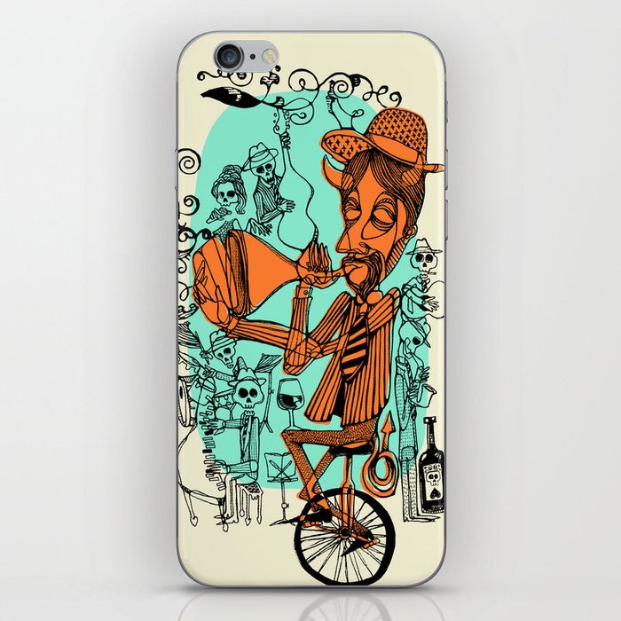 Welcome to the hell´s party iPhone Skin