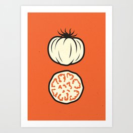Heirlooms: Brandywine Tomato Art Print