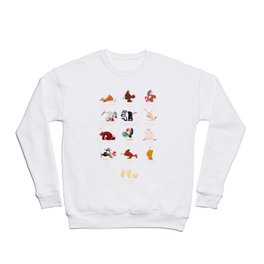 Chicken Yoga Crewneck Sweatshirt