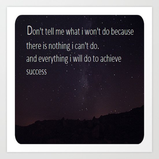 Success Art Print