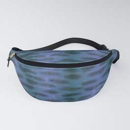 Tiger Shark Skin (Blue and Purple) Fanny Pack