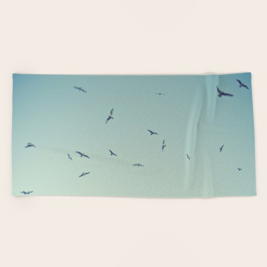 Birds Beach Towel