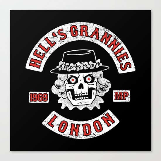 Hell's Grannies 1969 Canvas Print