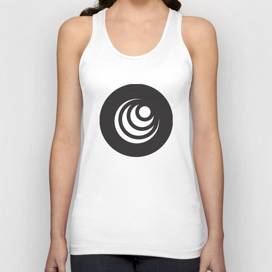 Circle In Circle In Circle Unisex Tank Top