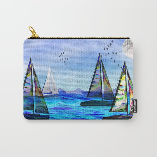 Beyond The Sea Carry-All Pouch