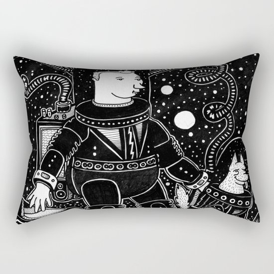 nostalgia espacial Rectangular Pillow
