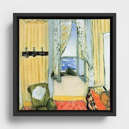 Henri Matisse My Room at the Beau Rivage Framed Canvas