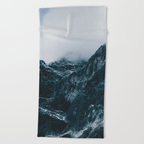 Cloud Mountain - Landscape Photography Beach Towel