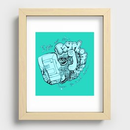all of my change i've spent on you Recessed Framed Print