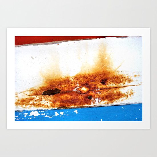 Leaned Art Print