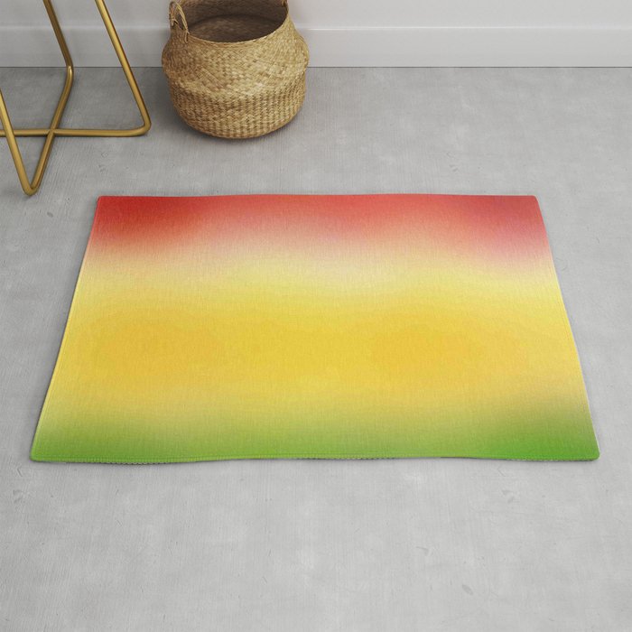 flag of bolivia 6 - with cloudy colors Rug