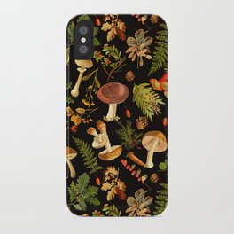 Vintage Edible Mushroom Chart iPhone 11 case Vintage Edible Mushroom Chart iPhone 11 case
