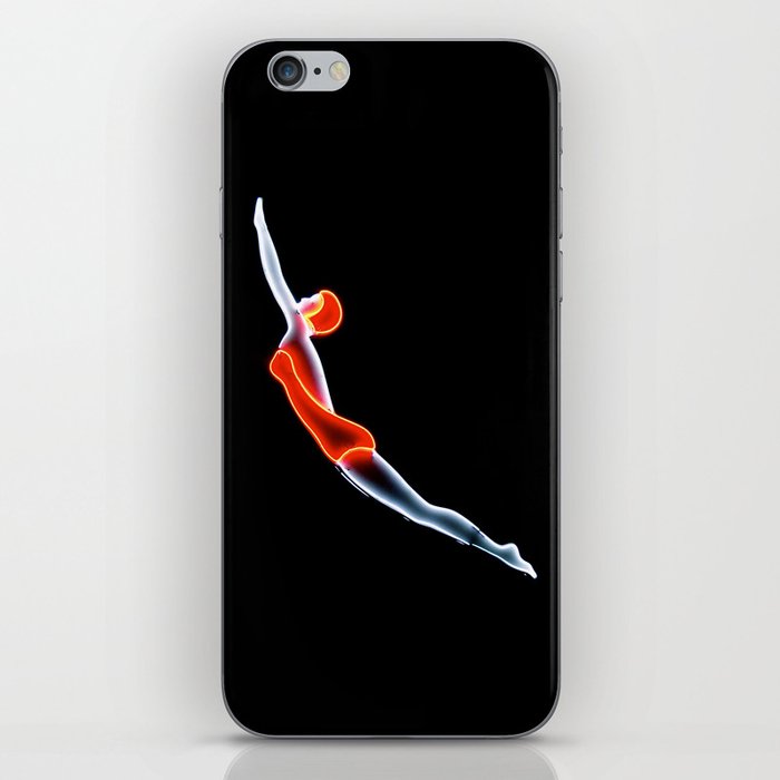 The Swimmer iPhone Skin