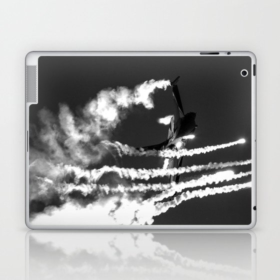 Belgian F16 and Flares Laptop & iPad Skin