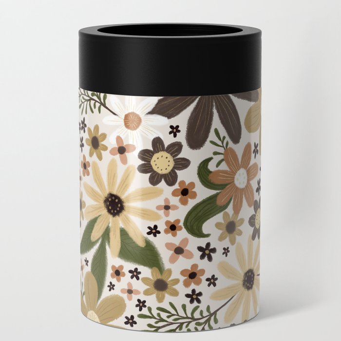 earthy floral Can Cooler