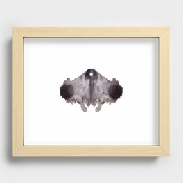 Second Sleep Rorschach Ink Blot Ray Recessed Framed Print