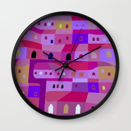 Ecatepec de Noche Wall Clock