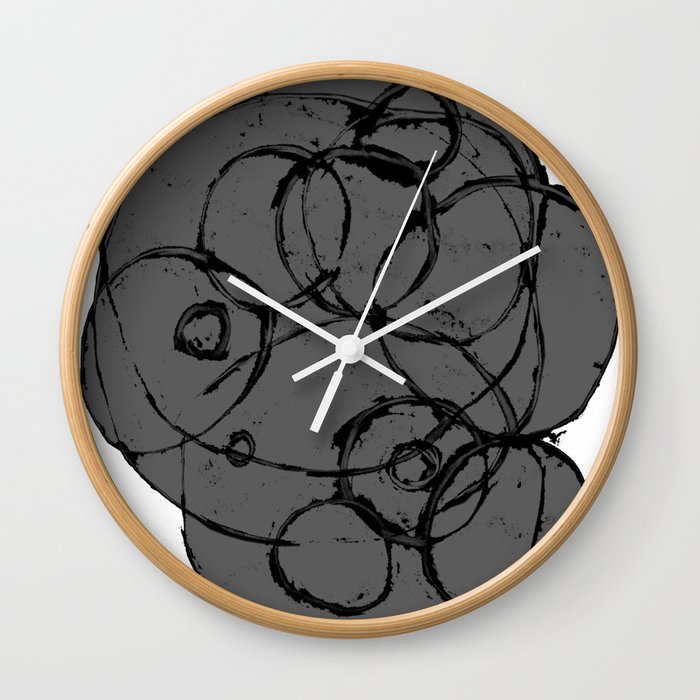 Round & Round Wall Clock