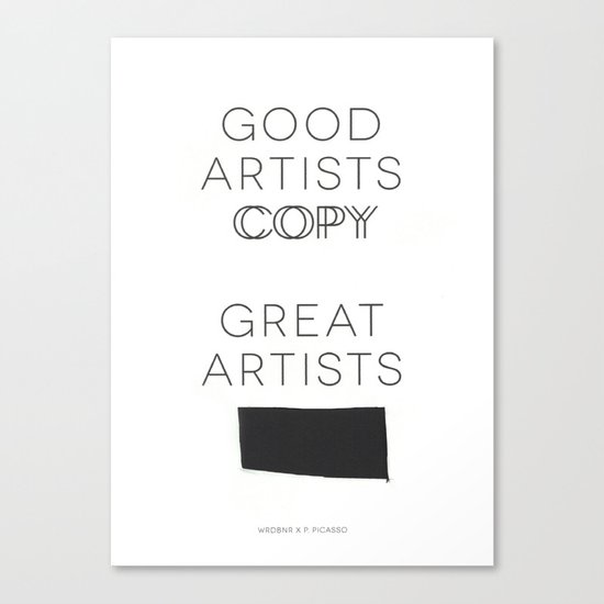 Steal Canvas Print