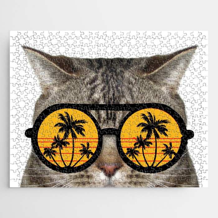 Funny cat puzzles new arrivals