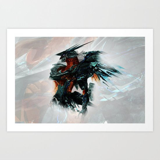 Orbital Frame Art Print