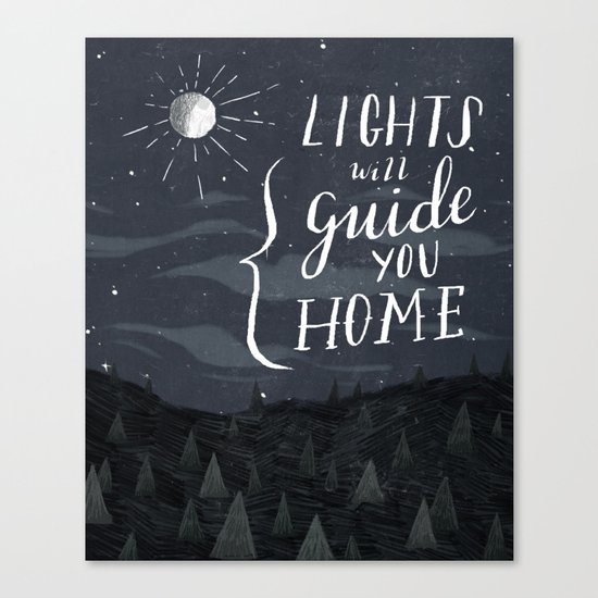 Lights Will Guide You Canvas Print