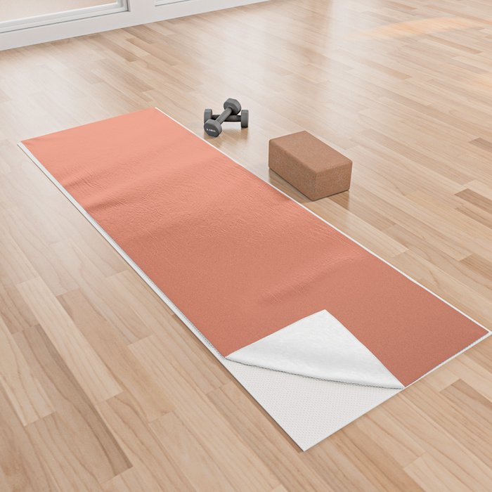 Peachy Feeling Yoga Towel