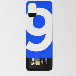 Number 9 (White & Blue) Android Card Case