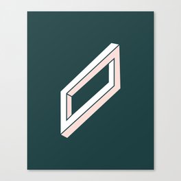 Impossible Rectangle Canvas Print