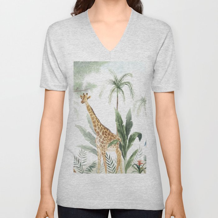 Clarice's Jungle V Neck T Shirt