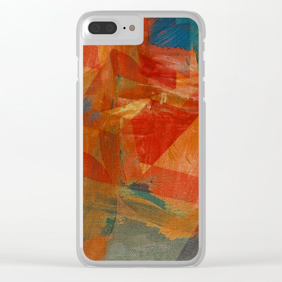 Heavy River Clear iPhone Case