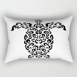 Sea Turtle in shapes Rectangular Pillow