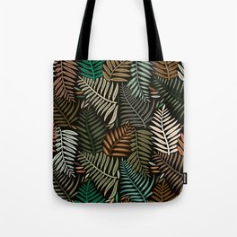 Palm Pattern – Khaki Green Tote Bag