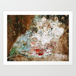 Brick by Brick Art Print