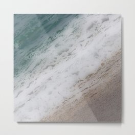 Beach Elements Metal Print