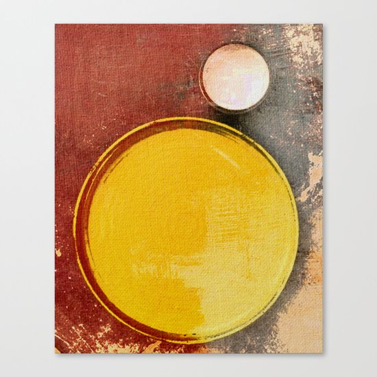 Kuaray and Jacy (Sun and Moon) Canvas Print