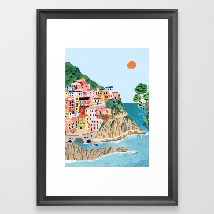 Cinque Terre Framed Art Print