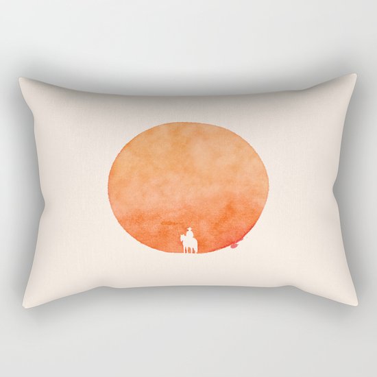 Poor Lonesome Cowboy Rectangular Pillow