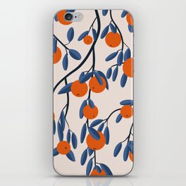 Orange tree iPhone Skin