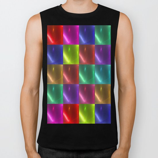 Colorful Biker Tank