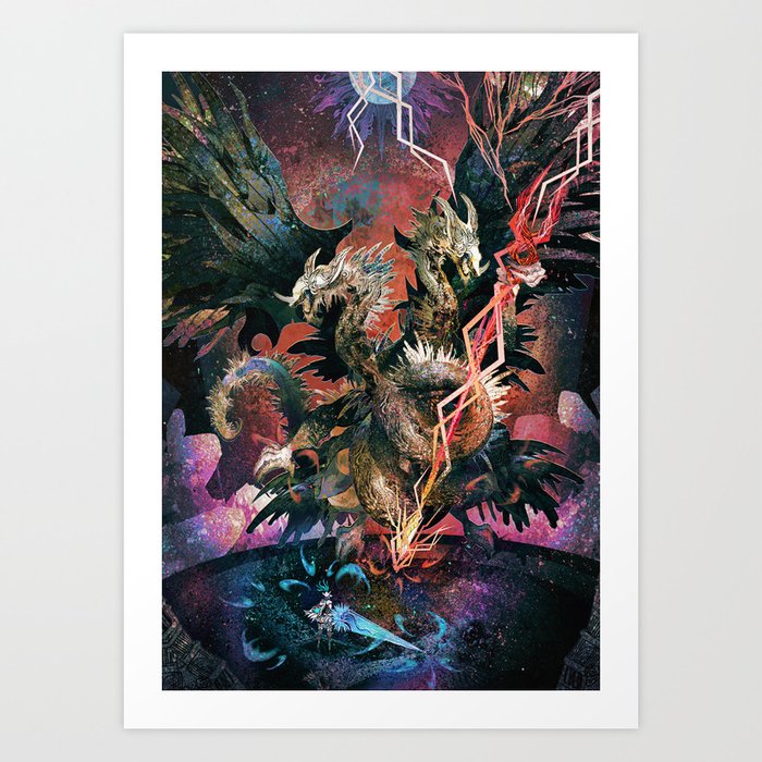 Dragonlord Art Print