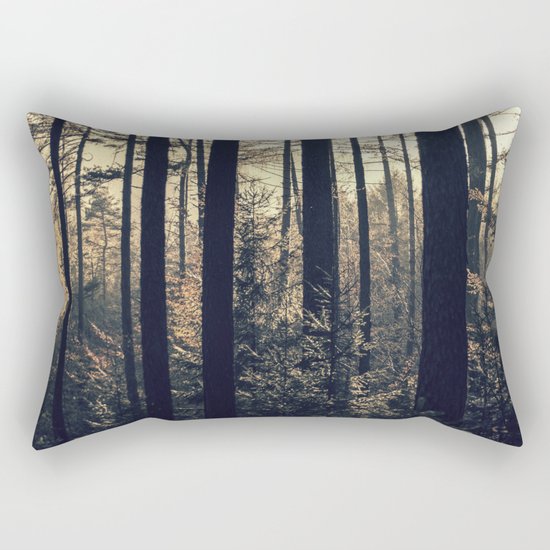 Light in the forest Rectangular Pillow