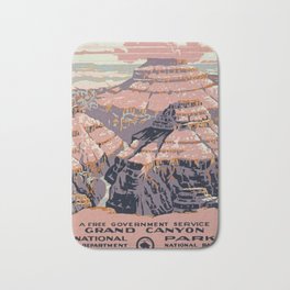 Grand Canyon Vintage Bath Mat