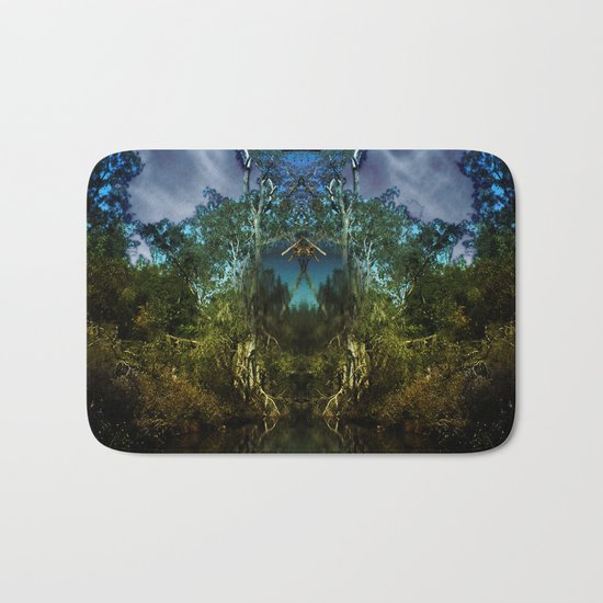 Open the door to fantasy and breathe deeply of the mystery Bath Mat