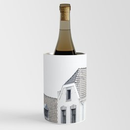 White Houses and Rooftops | Architecture Maastricht Netherlands Wine Chiller