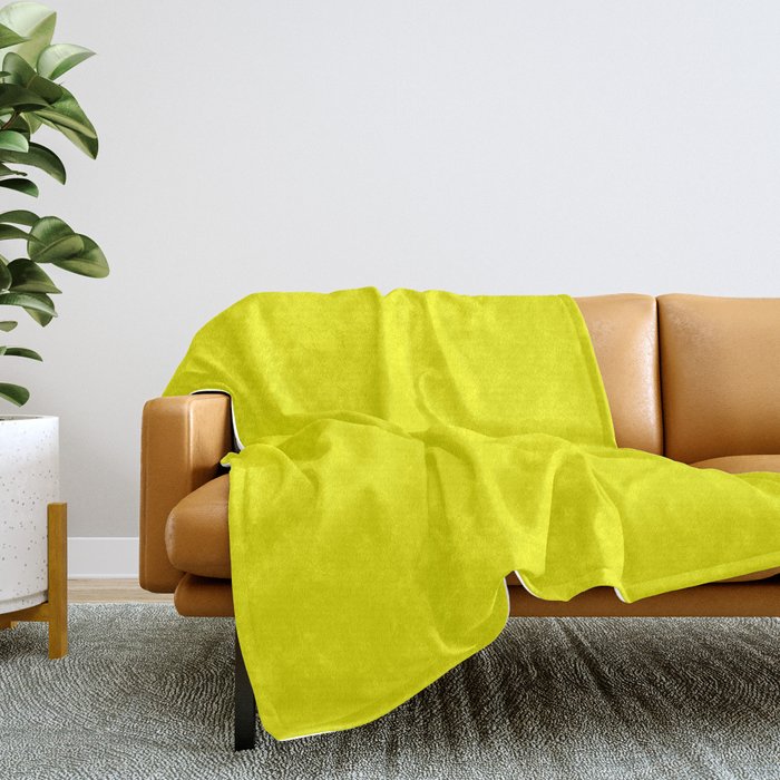 Neon discount yellow blanket