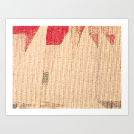 Sails Art Print