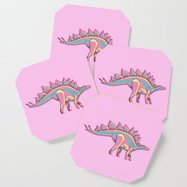 Stylised Stegosaurus Coaster