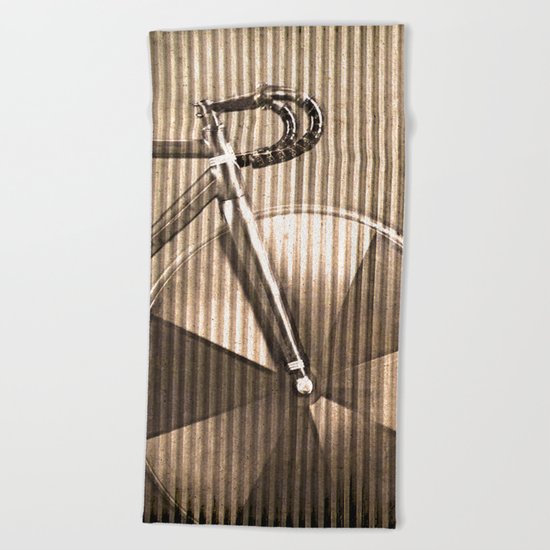 Crimped Bike Beach Towel